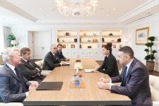 Первый вице-президент Мехрибан Алиева встретилась с бывшим Президентом Франции Николя Саркози (ФОТО)