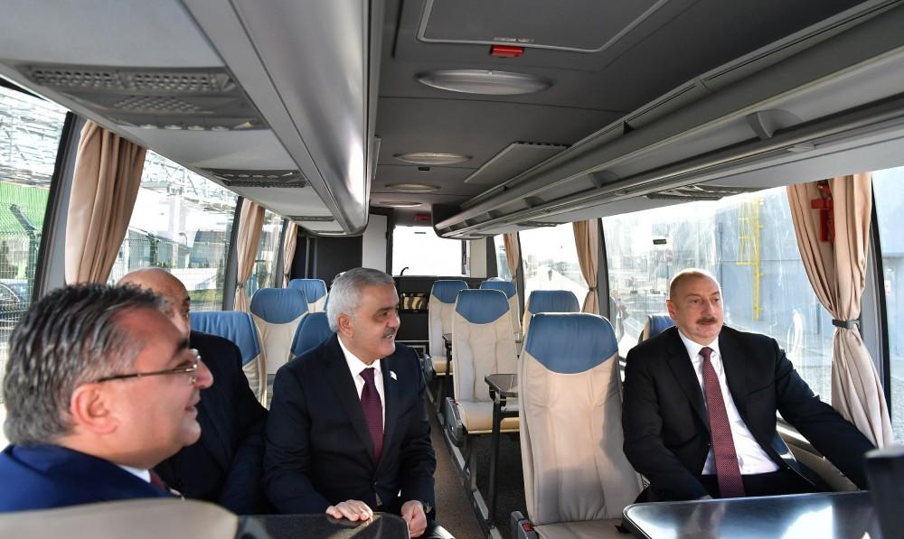 Президент Ильхам Алиев принял участие в открытии завода «SOCAR карбамид» в Сумгайыте (ФОТО)