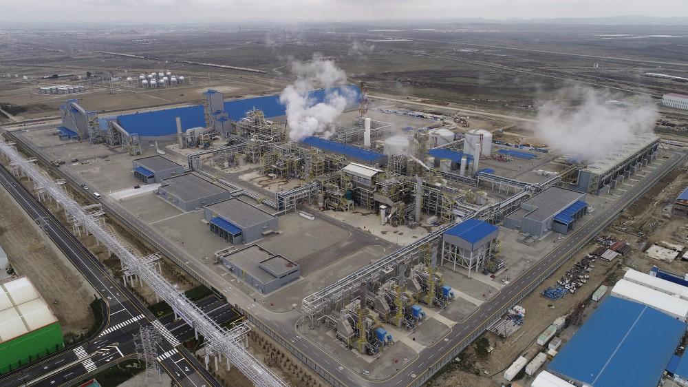 Президент Ильхам Алиев принял участие в открытии завода «SOCAR карбамид» в Сумгайыте (ФОТО)