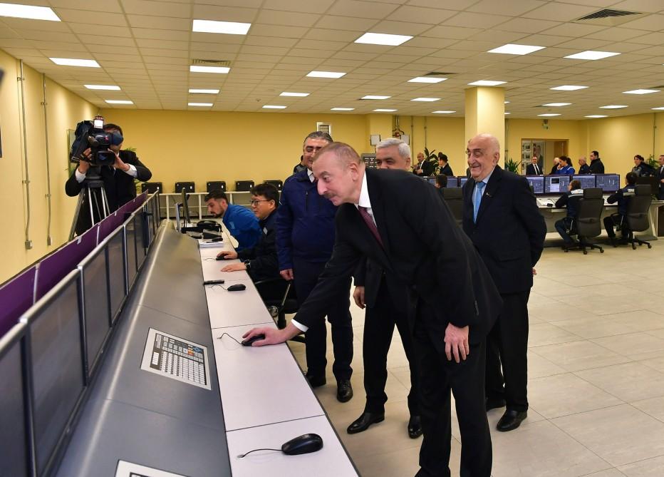 Президент Ильхам Алиев принял участие в открытии завода «SOCAR карбамид» в Сумгайыте (ФОТО)