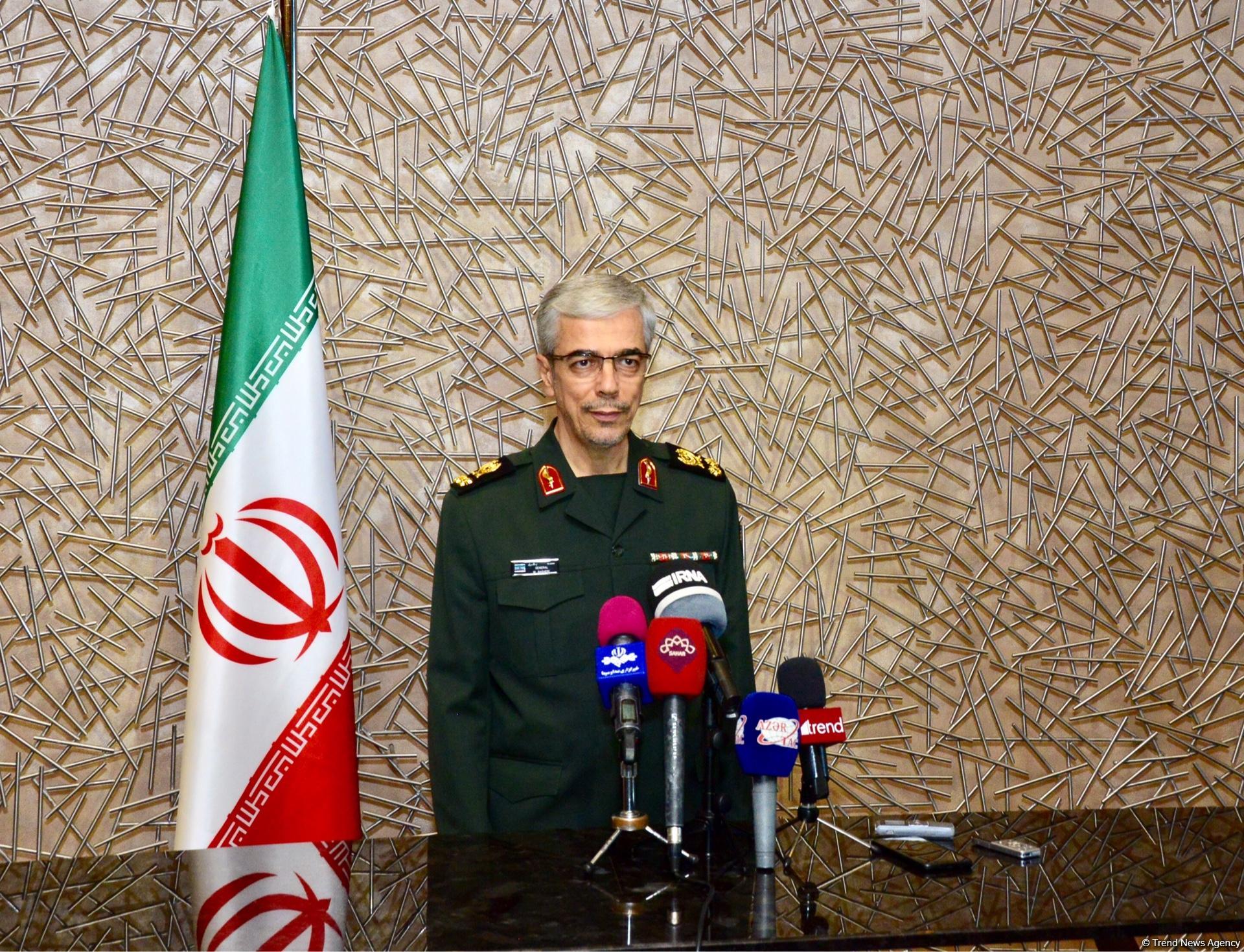 Major General: Iran considers Azerbaijan neighbouring, friendly, fraternal country
