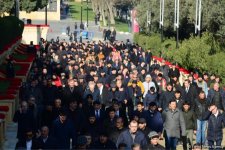 Общественность Азербайджана чтит светлую память жертв трагедии 20 января (ФОТО)