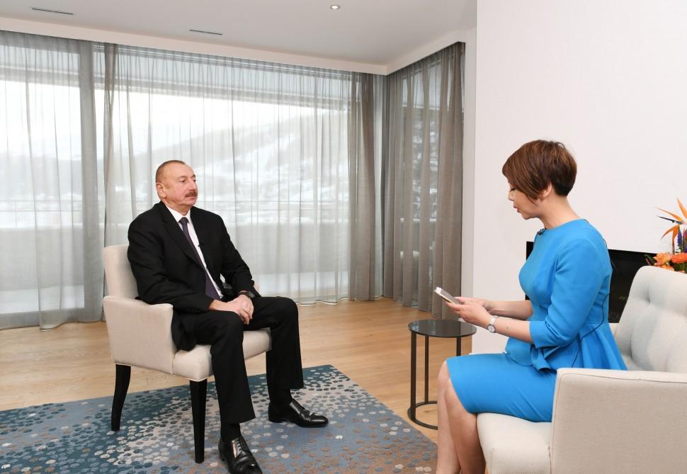 Президент Ильхам Алиев: Наша цель – создать в Азербайджане современную инфраструктуру и модернизировать страну (ИНТЕРВЬЮ)