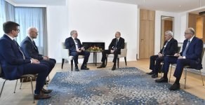 Президент Ильхам Алиев встретился в Давосе с генеральным исполнительным директором компании Equinor (ФОТО)