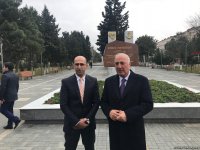МИД Азербайджана организовал визит представителей посольств и международных организаций в Сумгайыт (ФОТО)