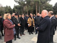 МИД Азербайджана организовал визит представителей посольств и международных организаций в Сумгайыт (ФОТО)