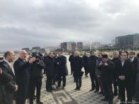 МИД Азербайджана организовал визит представителей посольств и международных организаций в Сумгайыт (ФОТО)