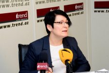 В пресс-центре АМИ Trend прошел видеомост "Россия-Азербайджан: повестка на 2019 год" (ФОТО)