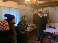 Представители Общественного объединения "Региональное развитие" встретились с жителями регионов Азербайджана, где произошло землетрясение (ФОТО)