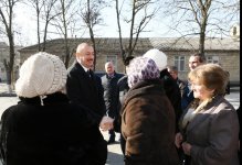 Президент Ильхам Алиев побывал в Шамахе, где произошло землетрясение (ФОТО)