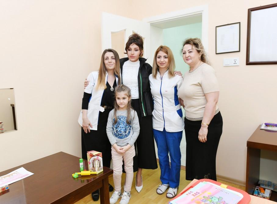 Первый вице-президент Мехрибан Алиева посетила Детский психоневрологический центр в Баку (ФОТО)