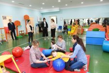 Первый вице-президент Мехрибан Алиева посетила Детский психоневрологический центр в Баку (ФОТО)