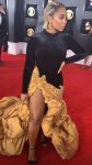 Ашанти в наряде от азербайджанского дизайнера на церемонии Grammy (ВИДЕО, ФОТО)