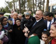 Первый вице-президент Мехрибан Алиева поблагодарила бейлаганцев за искренний прием главы государства в ходе его визита в Бейлаган (ФОТО/ВИДЕО)