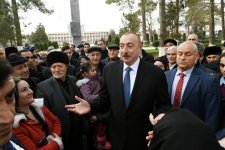 Ilham Aliyev attends opening of History and Local Lore Museum in Beylagan (PHOTO)