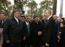 Ilham Aliyev attends opening of History and Local Lore Museum in Beylagan (PHOTO)