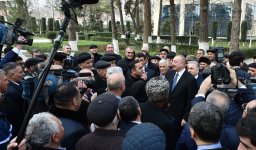 Ilham Aliyev attends opening of History and Local Lore Museum in Beylagan (PHOTO)