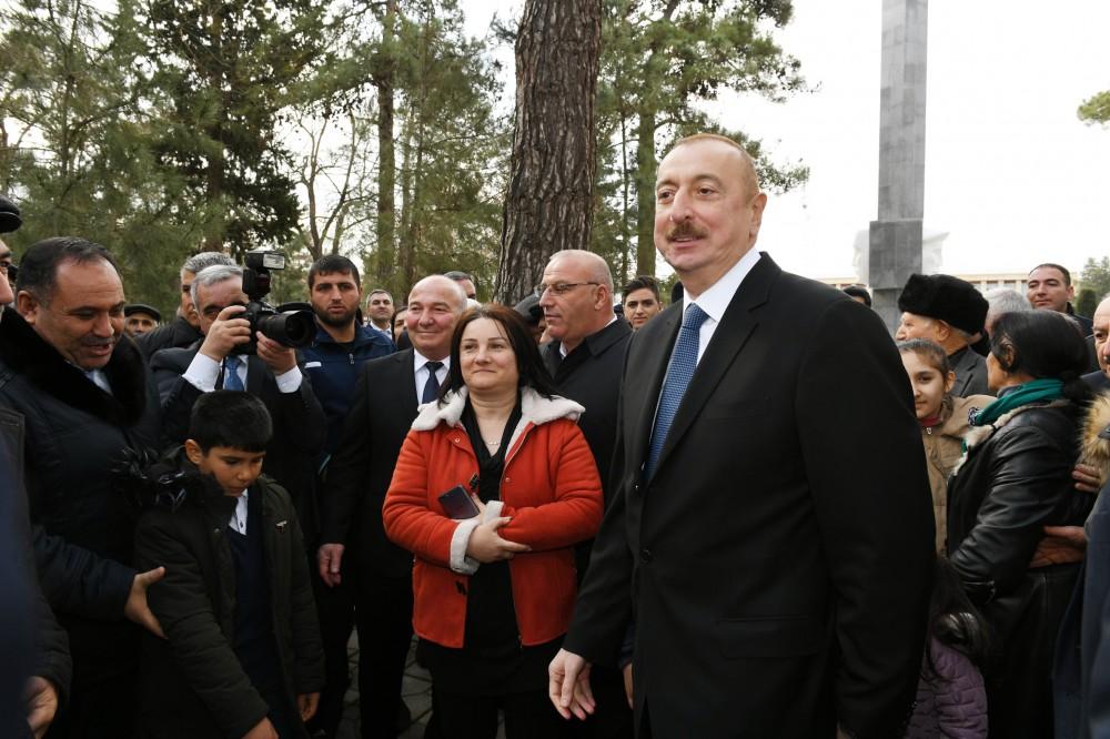 Ilham Aliyev attends opening of History and Local Lore Museum in Beylagan (PHOTO)