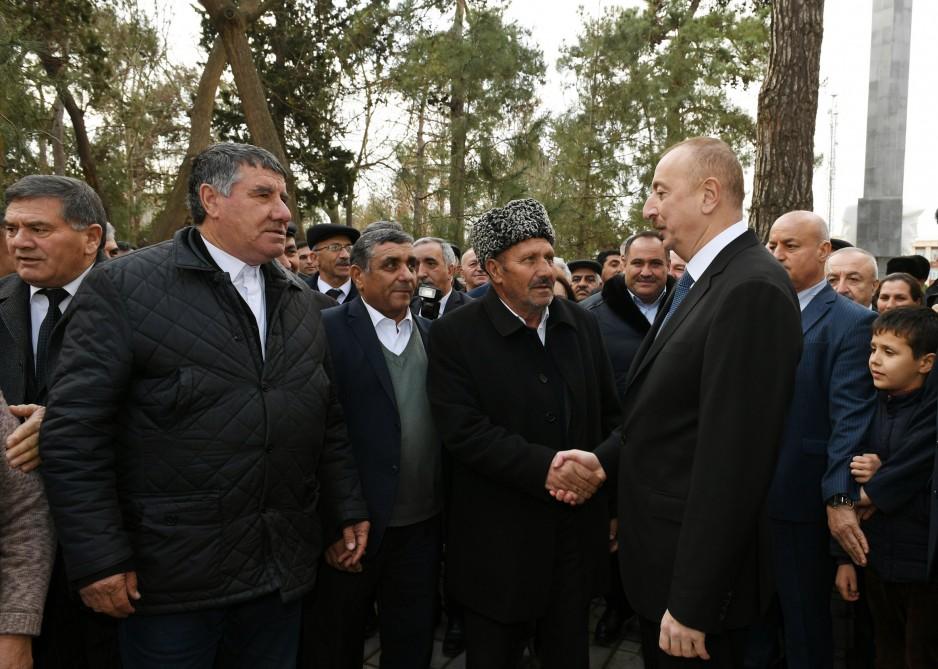 Ilham Aliyev attends opening of History and Local Lore Museum in Beylagan (PHOTO)