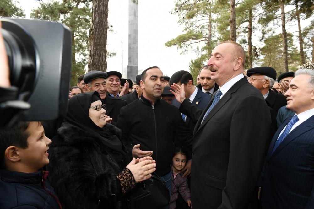 Ilham Aliyev attends opening of History and Local Lore Museum in Beylagan (PHOTO)