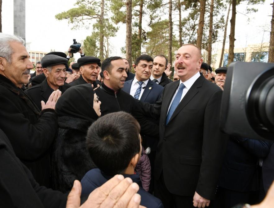 Ilham Aliyev attends opening of History and Local Lore Museum in Beylagan (PHOTO)