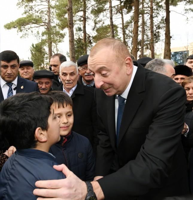 Ilham Aliyev attends opening of History and Local Lore Museum in Beylagan (PHOTO)