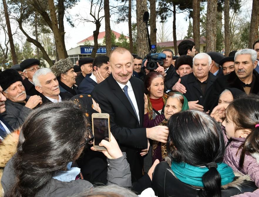 Ilham Aliyev attends opening of History and Local Lore Museum in Beylagan (PHOTO)