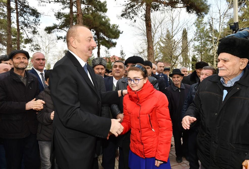 Ilham Aliyev attends opening of History and Local Lore Museum in Beylagan (PHOTO)