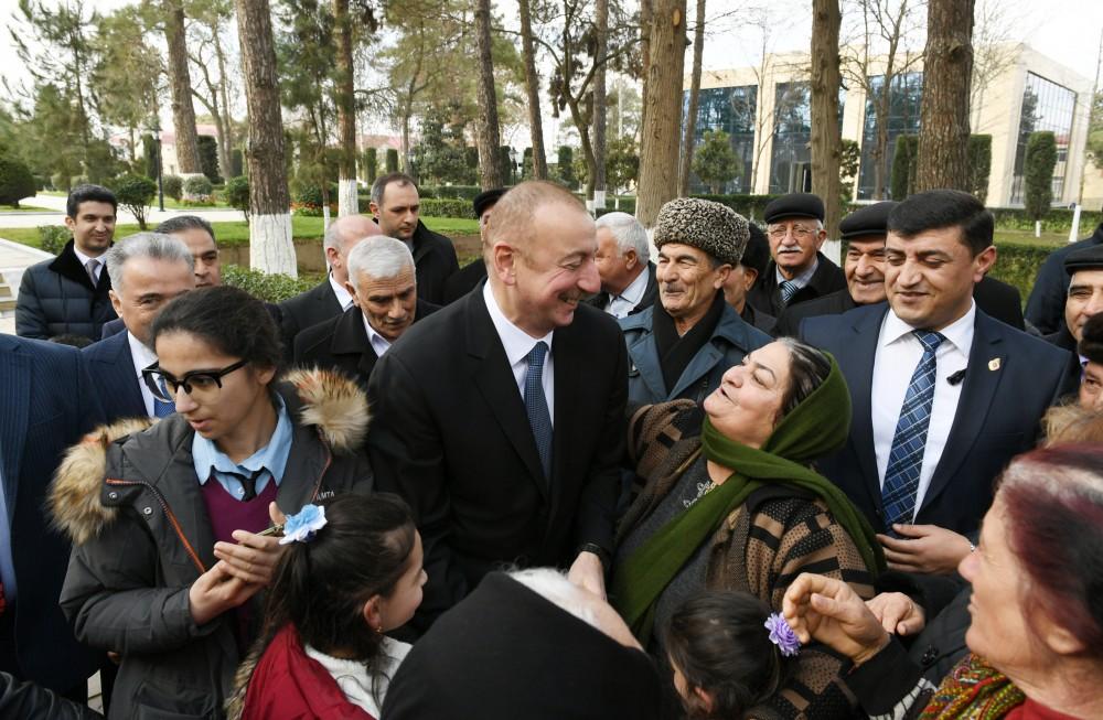 Ilham Aliyev attends opening of History and Local Lore Museum in Beylagan (PHOTO)