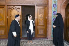 First VP Mehriban Aliyeva visits Imamzade religious complex in Ganja (PHOTO)