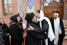 First VP Mehriban Aliyeva visits Imamzade religious complex in Ganja (PHOTO)