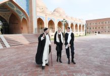 First VP Mehriban Aliyeva visits Imamzade religious complex in Ganja (PHOTO)