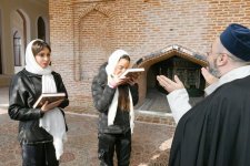 First VP Mehriban Aliyeva visits Imamzade religious complex in Ganja (PHOTO)