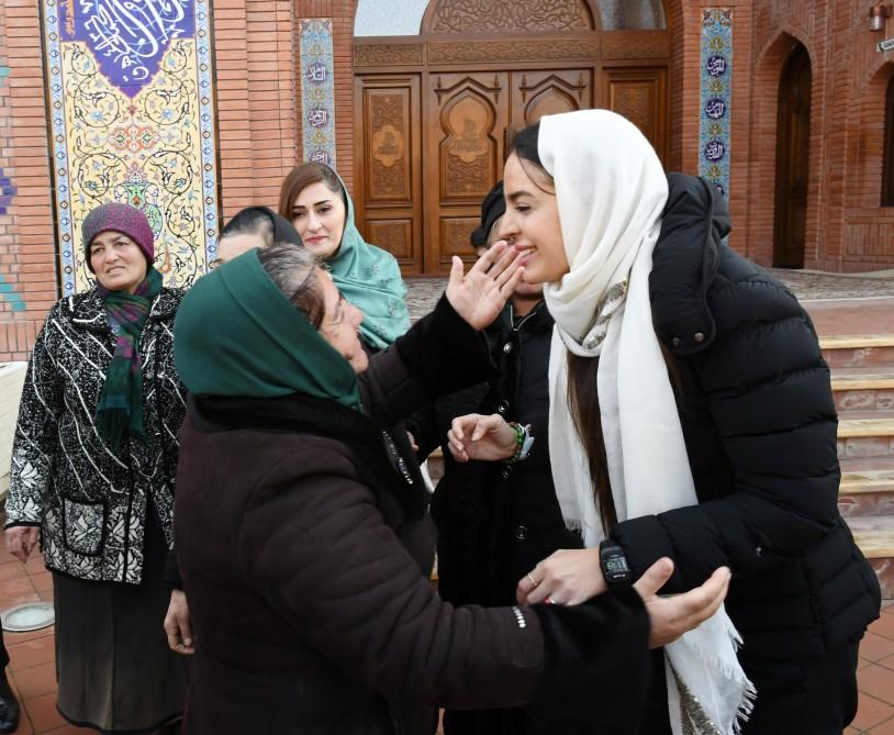 First VP Mehriban Aliyeva visits Imamzade religious complex in Ganja (PHOTO)