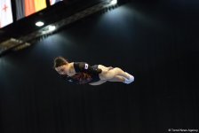 Лучшие моменты Кубка мира по прыжкам на батуте и тамблингу в Баку (ФОТОРЕПОРТАЖ)