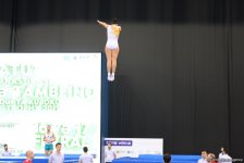 Лучшие моменты Кубка мира по прыжкам на батуте и тамблингу в Баку (ФОТОРЕПОРТАЖ)