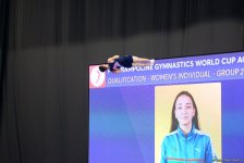 Лучшие моменты Кубка мира по прыжкам на батуте и тамблингу в Баку (ФОТОРЕПОРТАЖ)