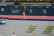 Лучшие моменты Кубка мира по прыжкам на батуте и тамблингу в Баку (ФОТОРЕПОРТАЖ)