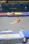 В Баку прошла церемония награждения победителей среди синхронных пар по прыжкам на батуте в рамках Кубка мира (ФОТО)