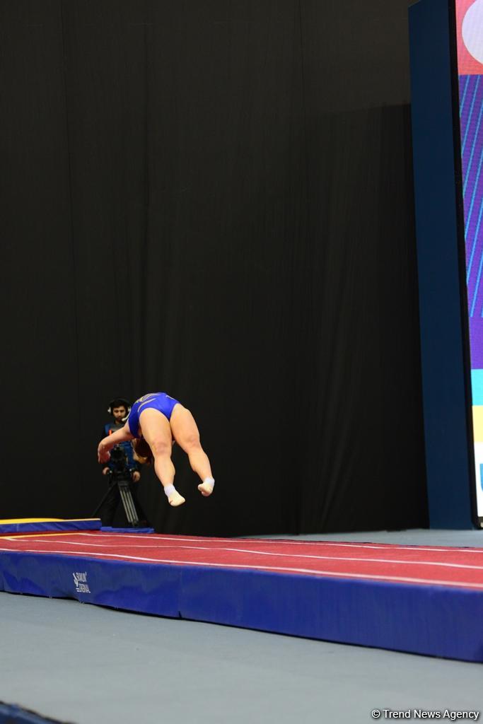 Winners of tumbling competition as part of World Cup awarded in Baku (PHOTO)
