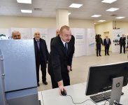 Президент Ильхам Алиев принял участие в открытии завода “SOCAR Polymer” по производству полиэтилена высокой плотности в Сумгайыте (ФОТО)