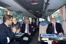 Президент Ильхам Алиев принял участие в открытии завода “SOCAR Polymer” по производству полиэтилена высокой плотности в Сумгайыте (ФОТО)