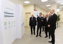 Президент Ильхам Алиев принял участие в открытии завода “SOCAR Polymer” по производству полиэтилена высокой плотности в Сумгайыте (ФОТО)