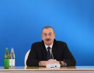 Президент Ильхам Алиев принял участие в пятом заседании министров в рамках Консультативного совета Южного газового коридора в Баку (ФОТО)