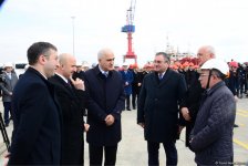 В Азербайджане спущен на воду новый танкер (ФОТО)