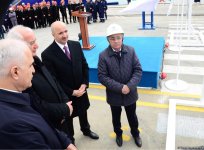 В Азербайджане спущен на воду новый танкер (ФОТО)
