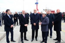В Азербайджане спущен на воду новый танкер (ФОТО)