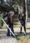 Вице-президент Фонда Гейдара Алиева Лейла Алиева приняла участие в акции по посадке деревьев в рамках кампании "Справедливость к Ходжалы!" (ФОТО)
