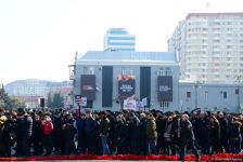 История создания памятника "Крик Матери", посвященного Ходжалинскому геноциду  (ФОТО)