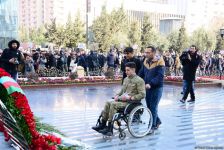 Общественность Азербайджана чтит память жертв Ходжалинского геноцида (ФОТО)